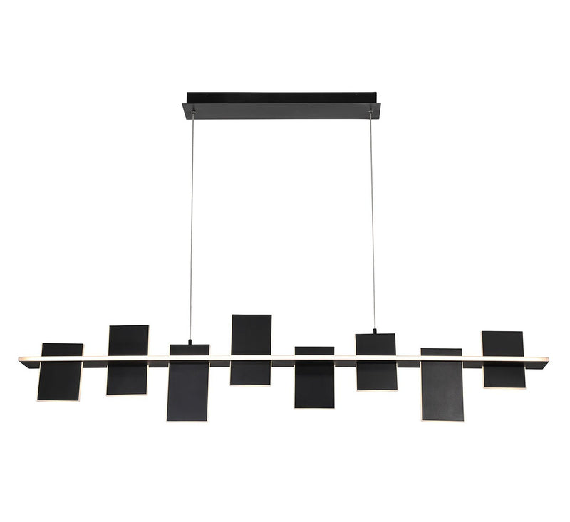 Lib & Co. 12082-036 LED Chandelier, Satin Black