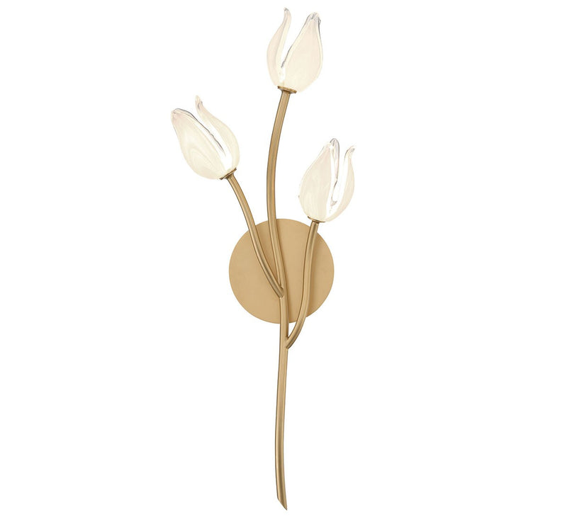 Lib & Co. 12083-03 LED Wall Mount, Champagne Gold
