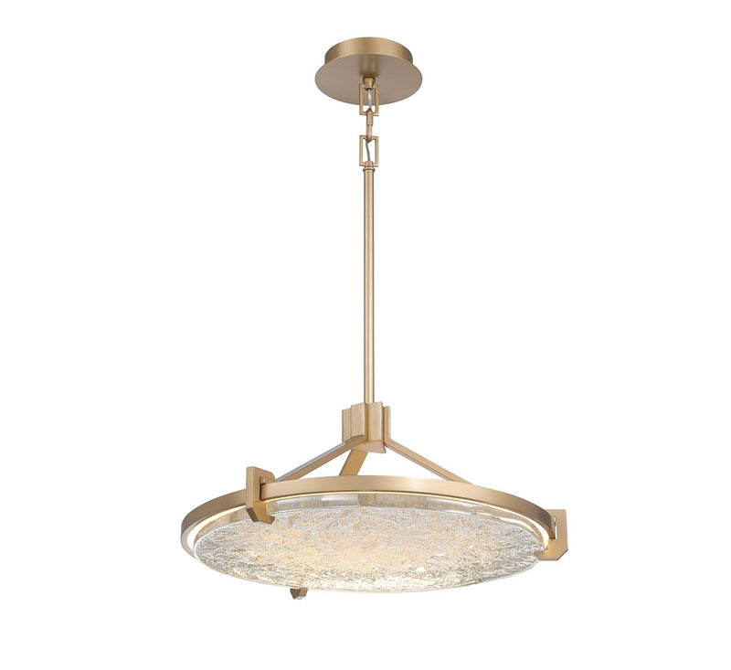 Lib & Co. 12101-014 LED Chandelier, Brushed Gold
