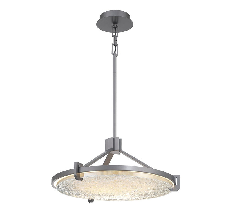 Lib & Co. 12101-032 LED Chandelier, Brushed Gunmetal
