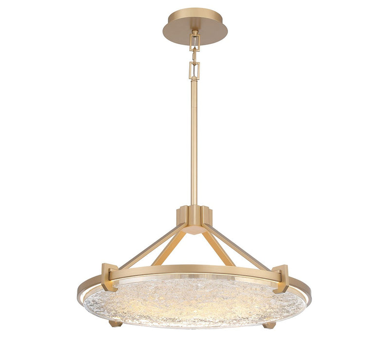 Lib & Co. 12102-014 LED Chandelier, Brushed Gold