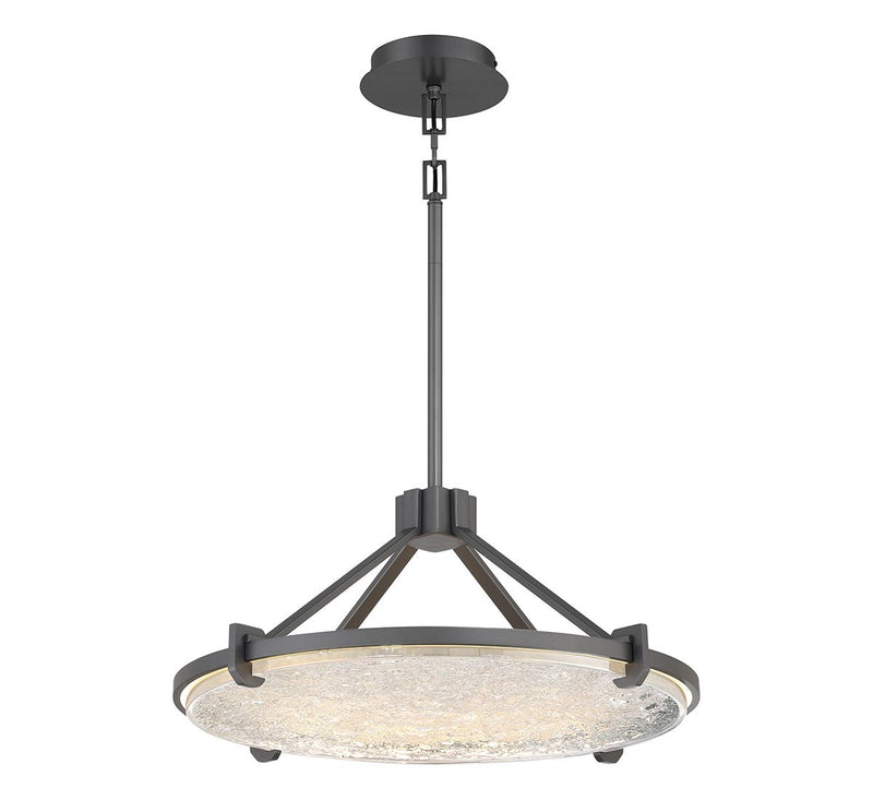 Lib & Co. 12102-032 LED Chandelier, Brushed Gunmetal