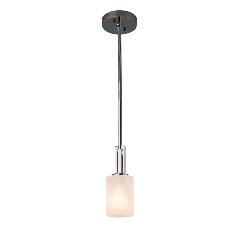 Justice Designs FSN-8445-10-FRCR-CROM-LED1-700 LED Pendant, Polished Chrome