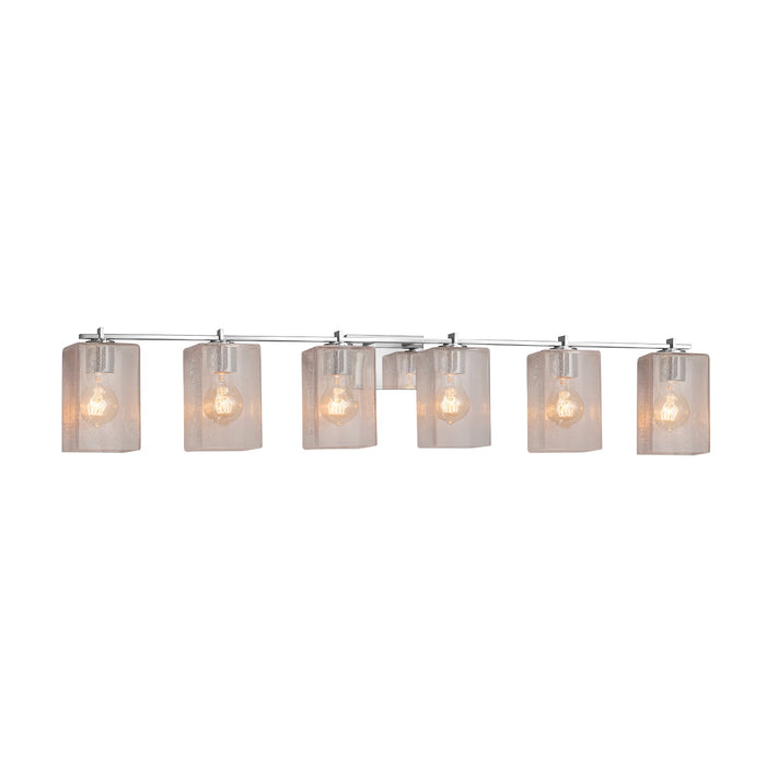 Justice Designs FSN-8446-15-SEED-CROM-LED6-4200 LED Bath Bar, Polished Chrome