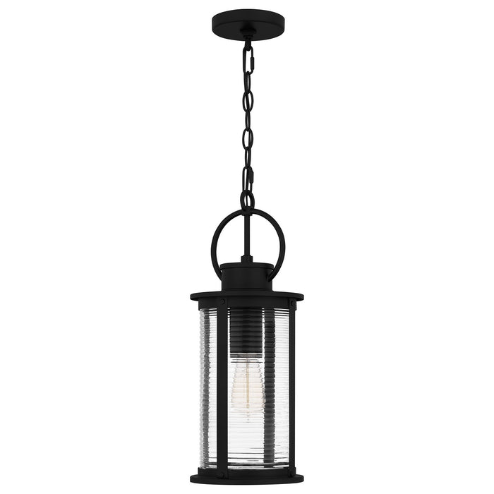 Quoizel TLM1507MBK One Light Mini Pendant, Matte Black