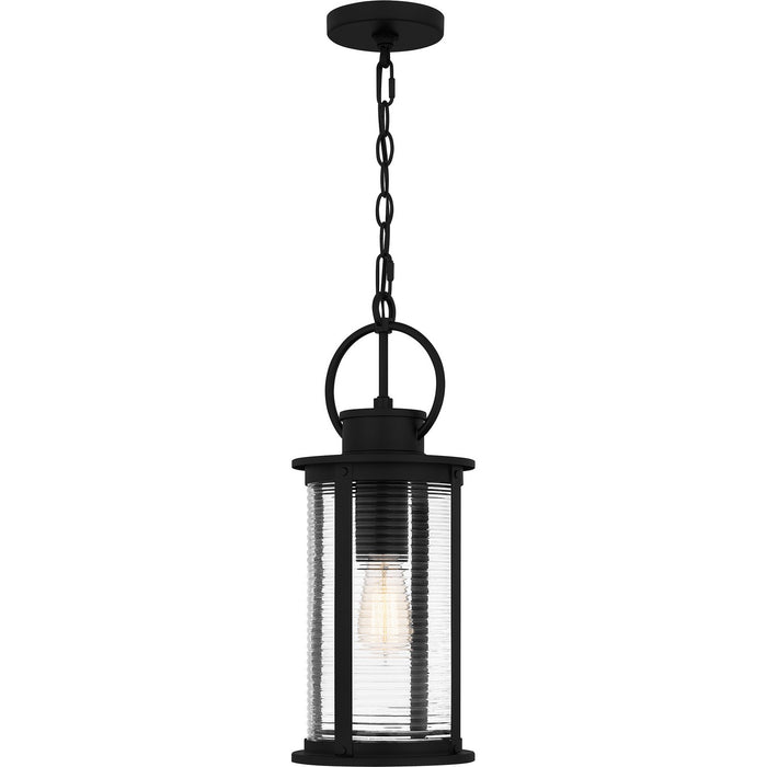 Quoizel TLM1507MBK One Light Mini Pendant, Matte Black