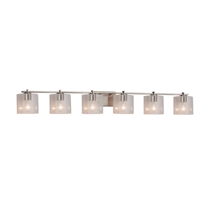 Justice Designs FSN-8446-30-SEED-NCKL-LED6-4200 LED Bath Bar, Brushed Nickel