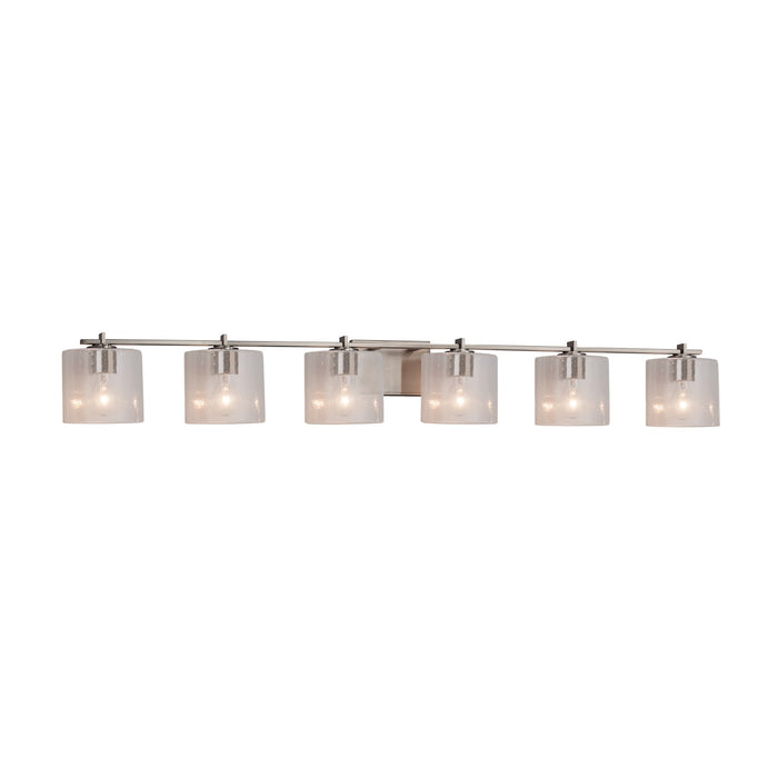 Justice Designs FSN-8446-30-SEED-NCKL-LED6-4200 LED Bath Bar, Brushed Nickel