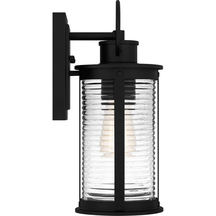 Quoizel TLM8405MBK One Light Outdoor Wall Mount, Matte Black