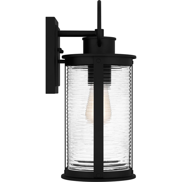 Quoizel TLM8406MBK One Light Outdoor Wall Mount, Matte Black