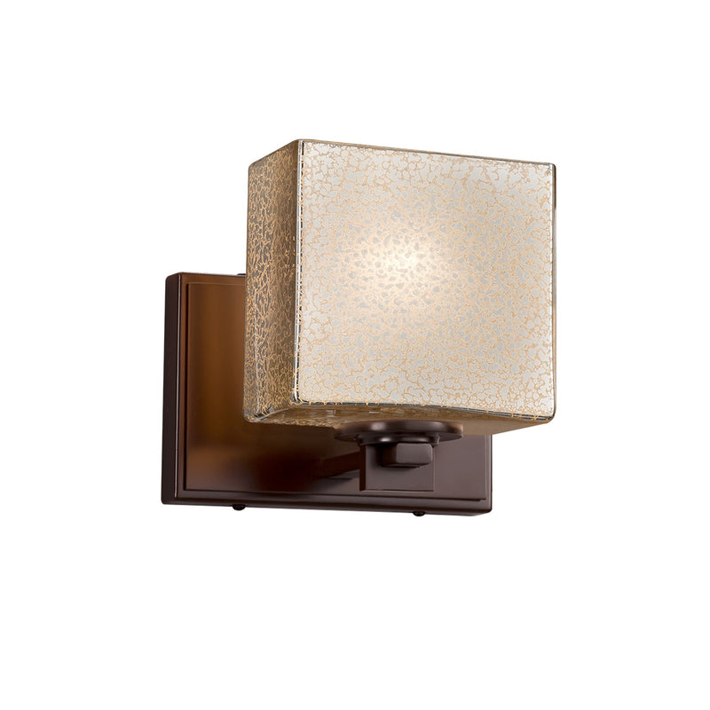 Justice Designs FSN-8447-55-MROR-DBRZ-LED1-700 LED Wall Sconce, Dark Bronze
