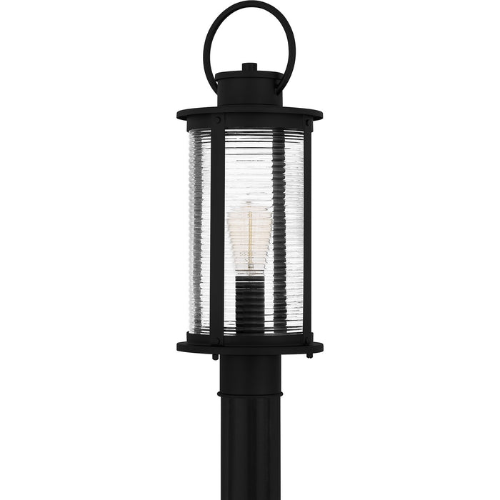 Quoizel TLM9007MBK One Light Outdoor Post Mount, Matte Black