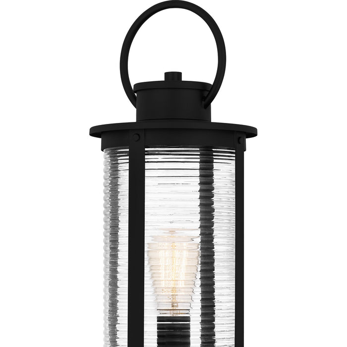 Quoizel TLM9007MBK One Light Outdoor Post Mount, Matte Black