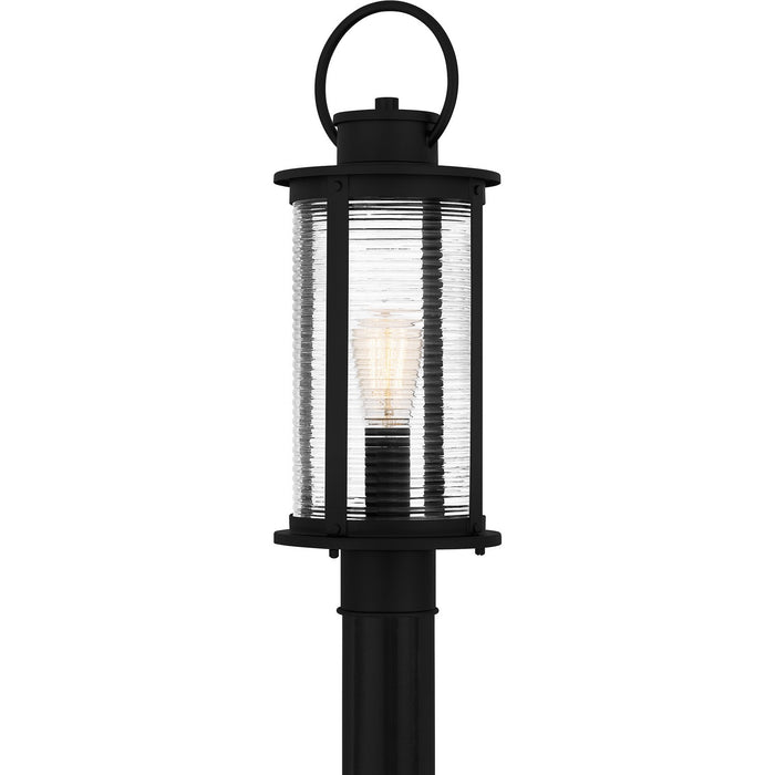 Quoizel TLM9007MBK One Light Outdoor Post Mount, Matte Black