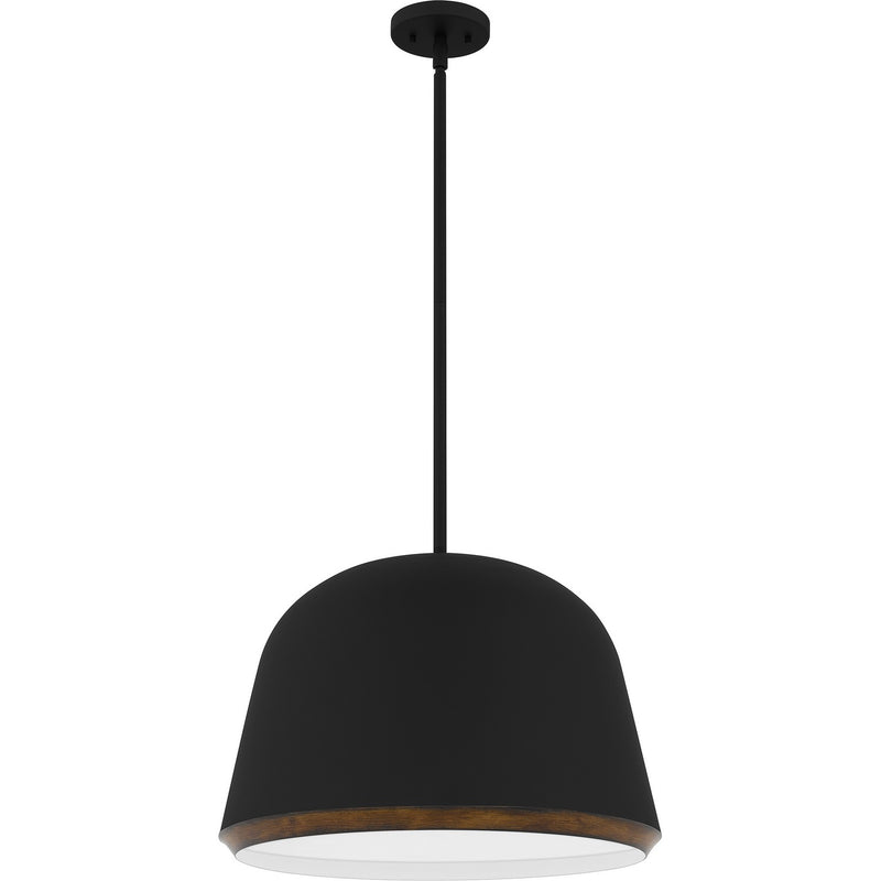 Quoizel TMR2820MBK Four Light Pendant, Matte Black