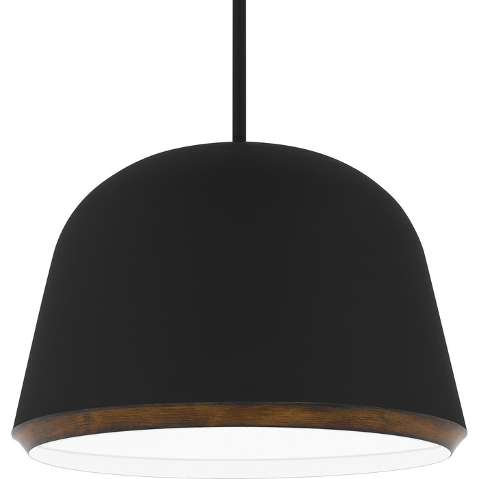 Quoizel TMR2820MBK Four Light Pendant, Matte Black