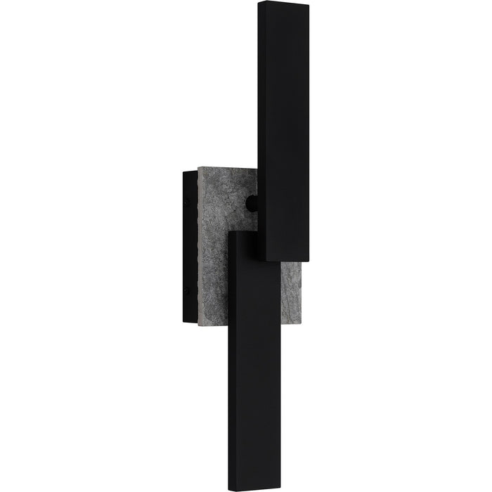 Quoizel TOD8304EK LED Outdoor Wall Mount, Earth Black