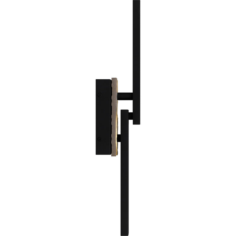 Quoizel TOD8304EK LED Outdoor Wall Mount, Earth Black