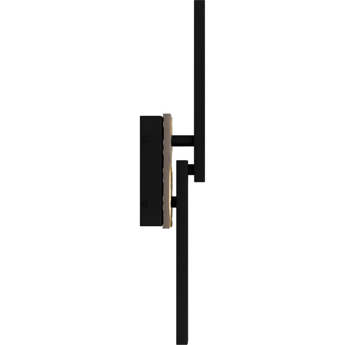 Quoizel TOD8304EK LED Outdoor Wall Mount, Earth Black