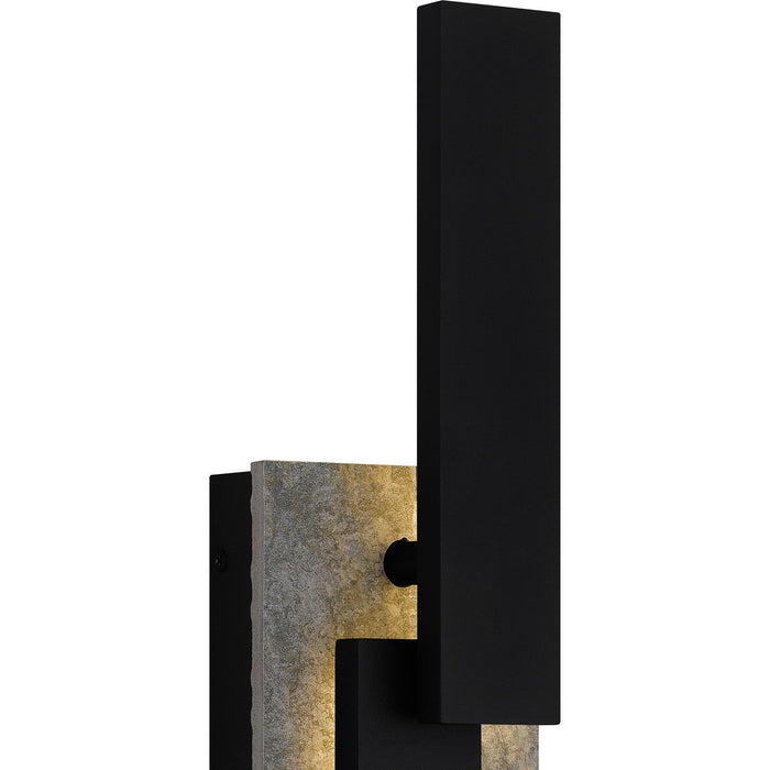 Quoizel TOD8304EK LED Outdoor Wall Mount, Earth Black