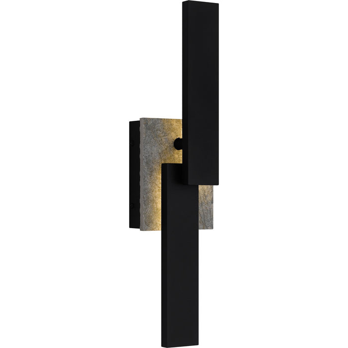 Quoizel TOD8304EK LED Outdoor Wall Mount, Earth Black