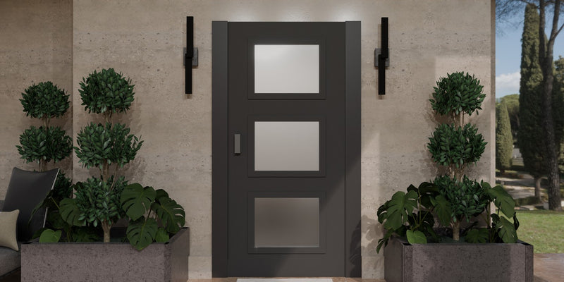 Quoizel TOD8404EK LED Outdoor Wall Mount, Earth Black