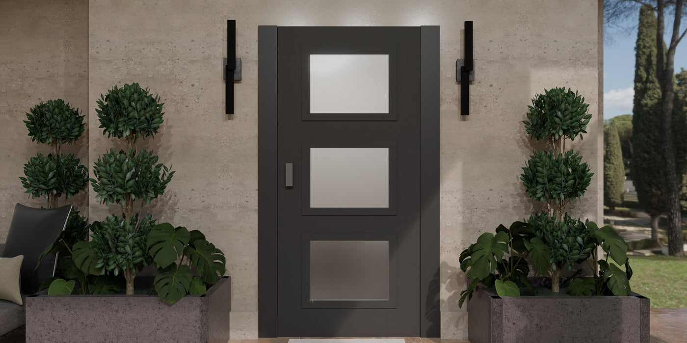 Quoizel TOD8404EK LED Outdoor Wall Mount, Earth Black