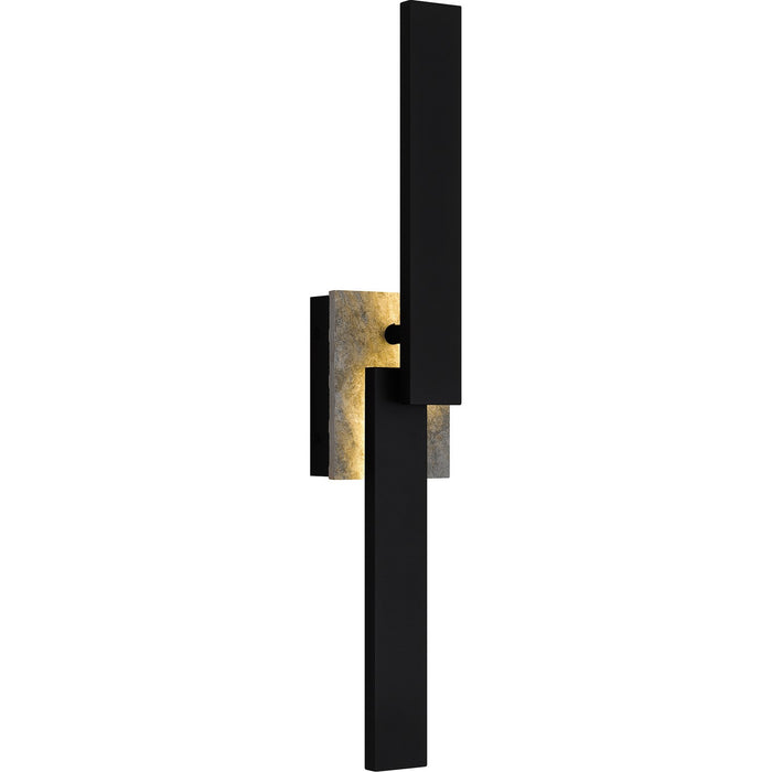 Quoizel TOD8404EK LED Outdoor Wall Mount, Earth Black