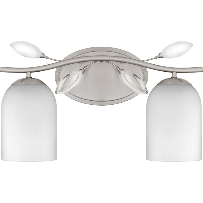 Quoizel ULY8616BN Two Light Bath, Brushed Nickel