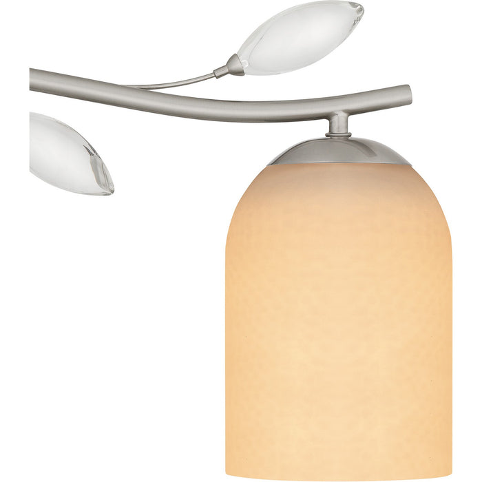Quoizel ULY8624BN Three Light Bath, Brushed Nickel