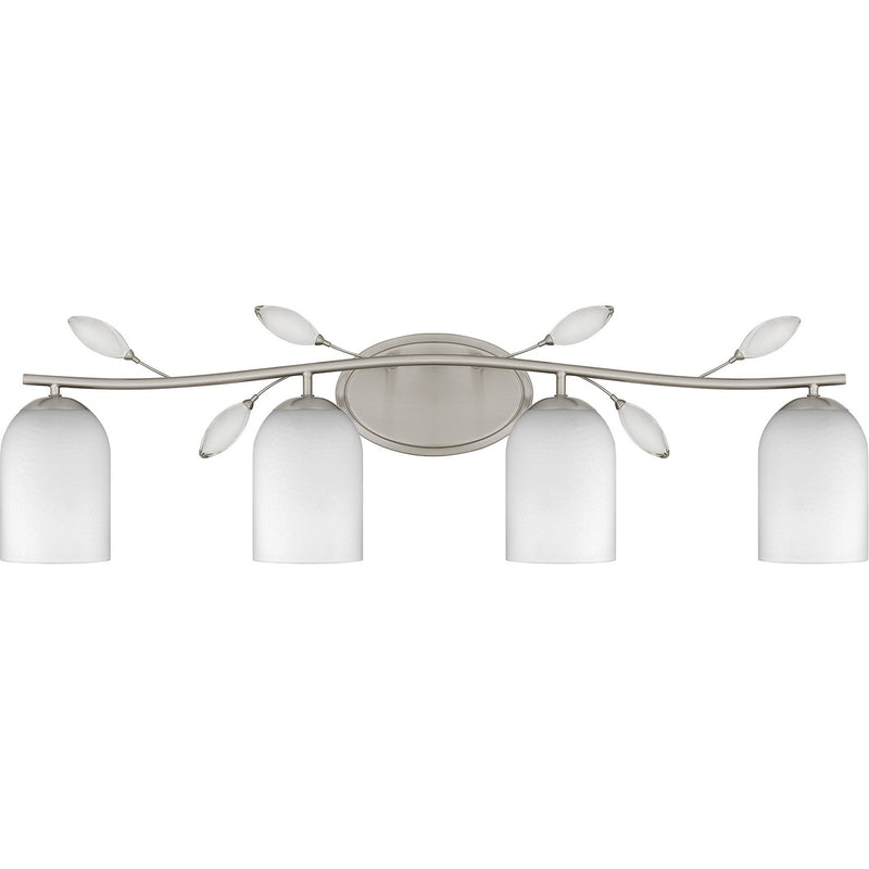 Quoizel ULY8634BN Four Light Bath, Brushed Nickel