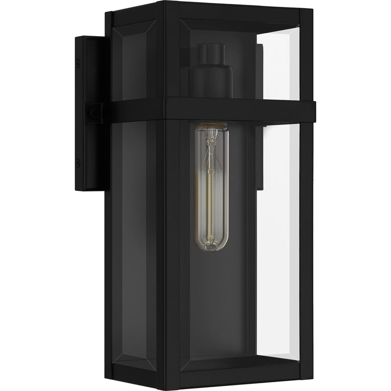 Quoizel VSA8306MBK One Light Outdoor Wall Mount, Matte Black