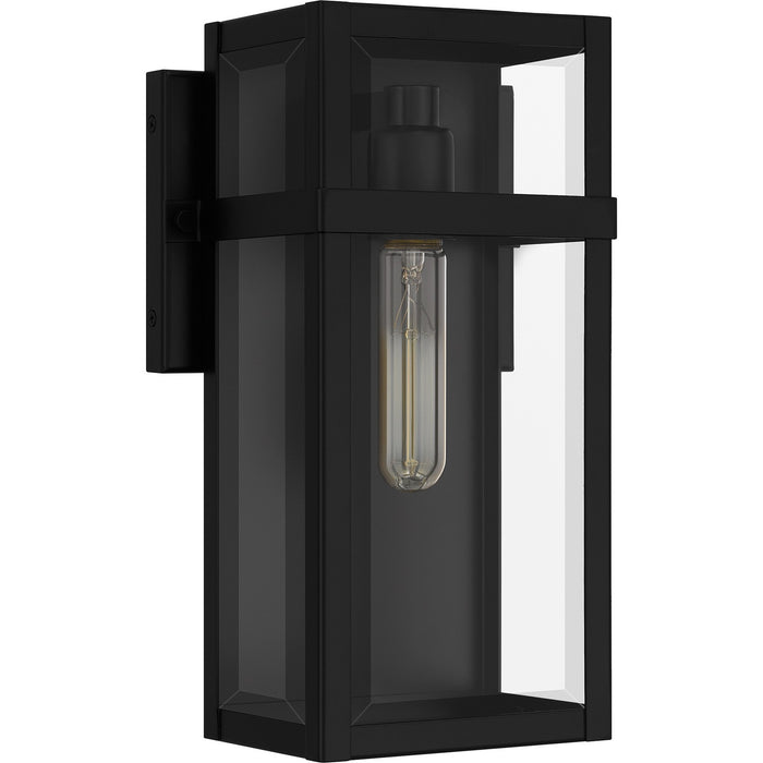 Quoizel VSA8306MBK One Light Outdoor Wall Mount, Matte Black