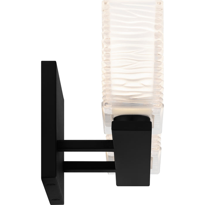 Quoizel WCP8602MBK Two Light Bath, Matte Black