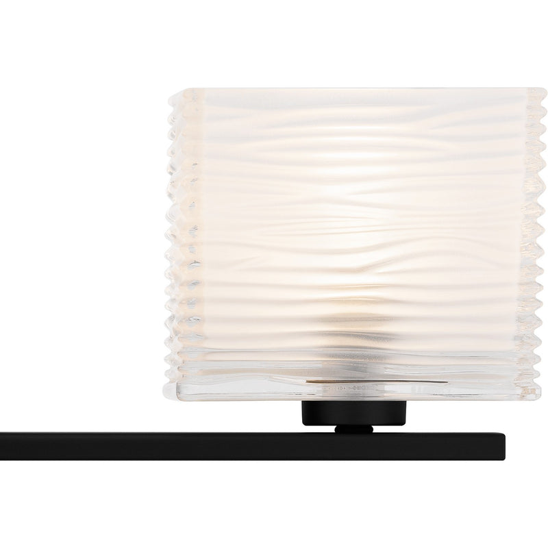 Quoizel WCP8603MBK Three Light Bath, Matte Black