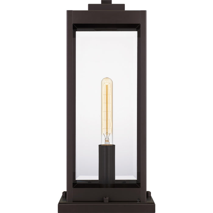 Quoizel WVR9107WT One Light Outdoor Pier Base, Western Bronze