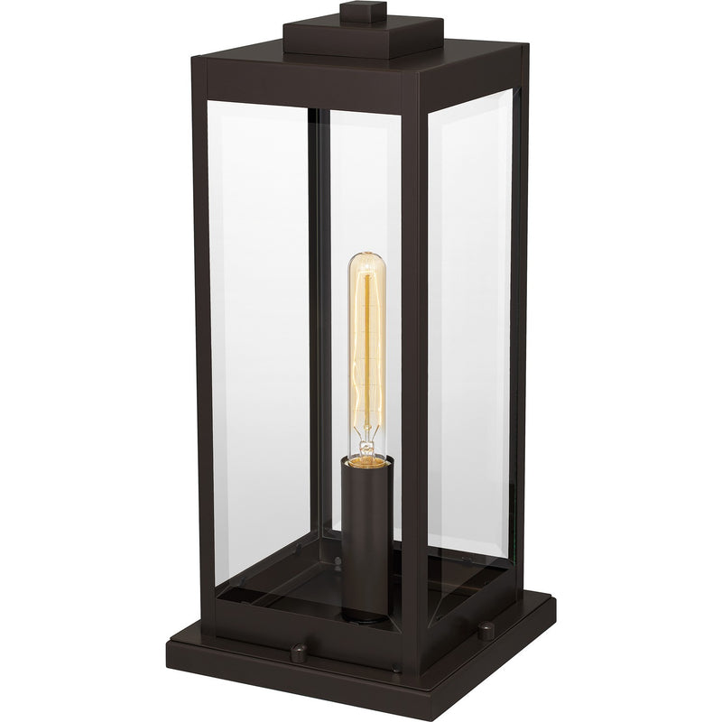 Quoizel WVR9107WT One Light Outdoor Pier Base, Western Bronze