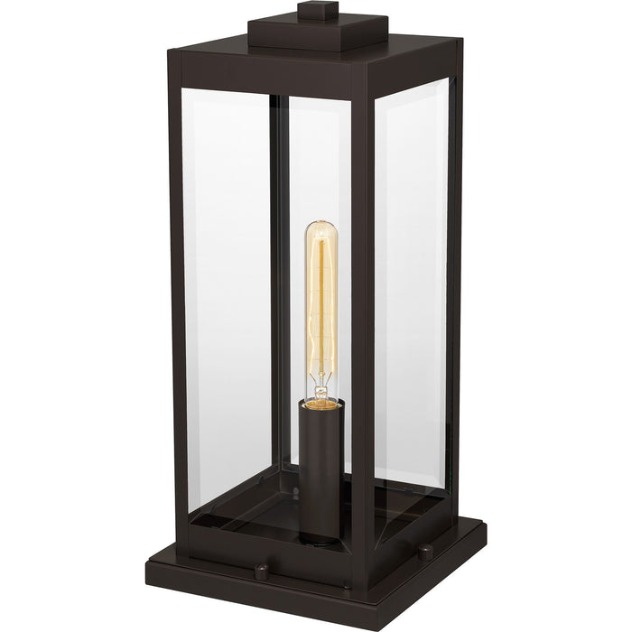 Quoizel WVR9107WT One Light Outdoor Pier Base, Western Bronze
