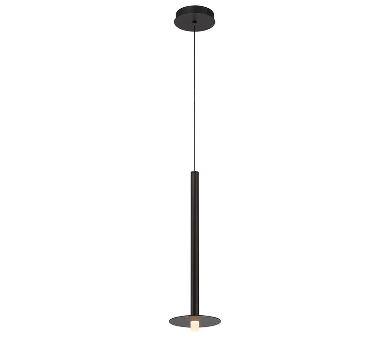 Lib & Co. 12103-02 LED Pendant, Matte Black