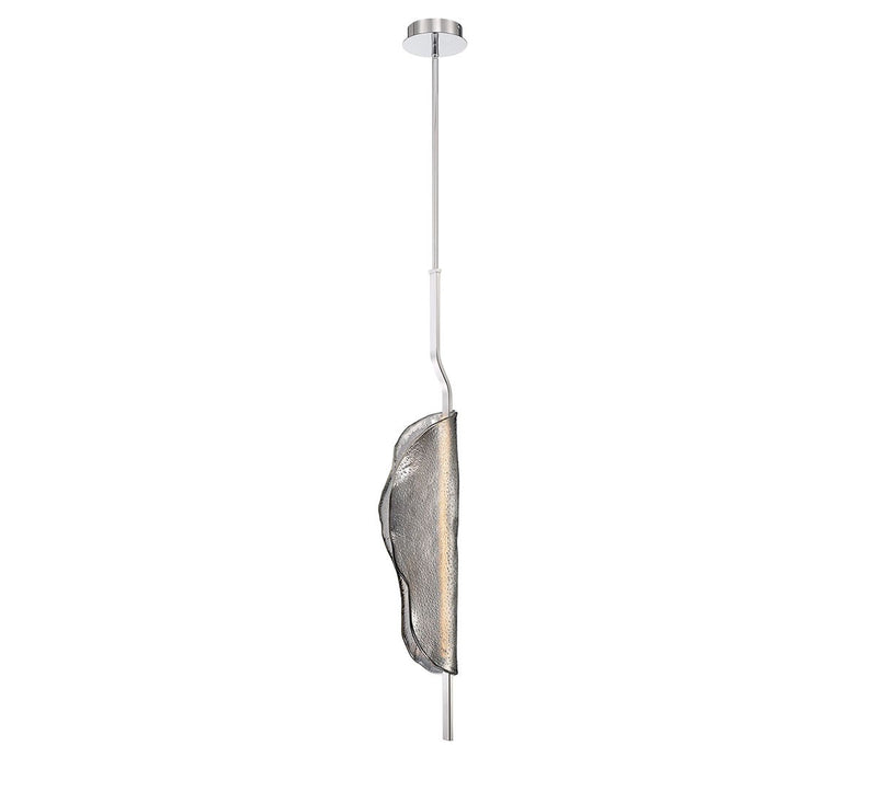 Lib & Co. 12114-019 LED Pendant, Chrome