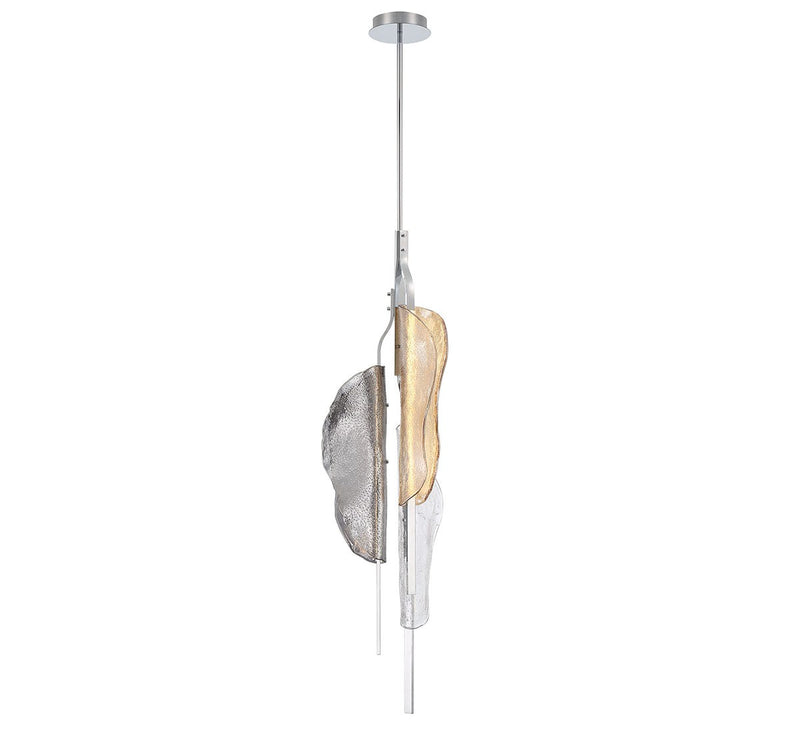 Lib & Co. 12115-023 LED Chandelier, Chrome