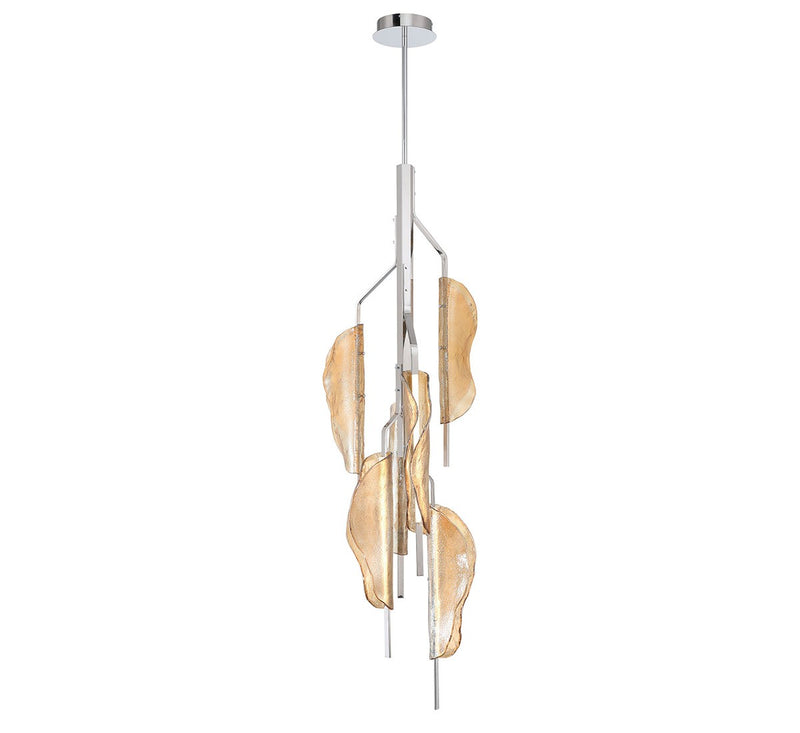Lib & Co. 12116-018 LED Chandelier, Chrome