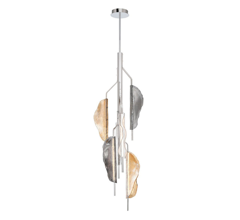 Lib & Co. 12116-023 LED Chandelier, Chrome