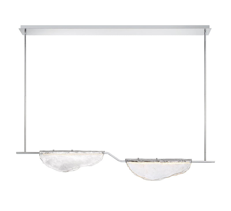 Lib & Co. 12118-017 LED Chandelier, Chrome