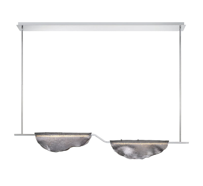 Lib & Co. 12118-019 LED Chandelier, Chrome