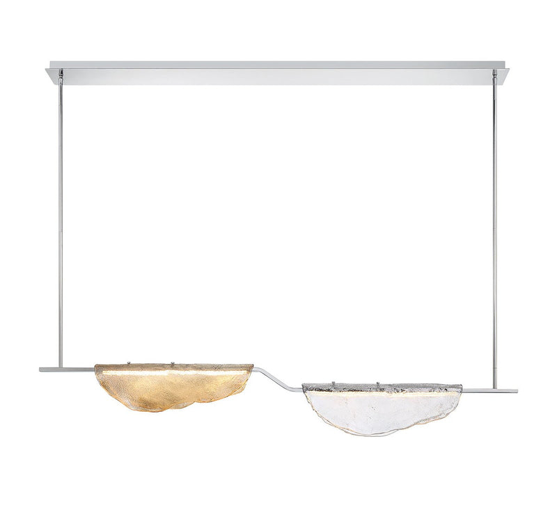 Lib & Co. 12118-027 LED Chandelier, Chrome
