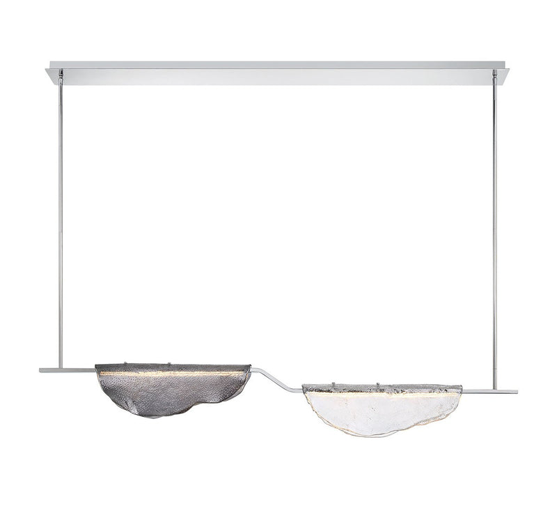 Lib & Co. 12118-033 LED Chandelier, Chrome