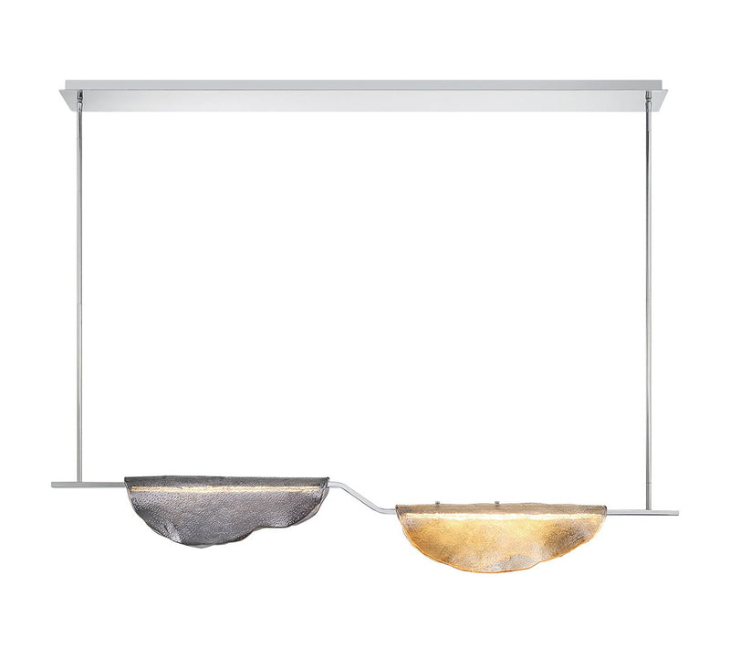 Lib & Co. 12118-034 LED Chandelier, Chrome