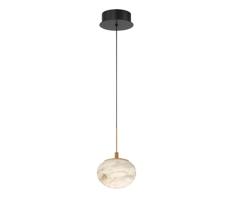 Lib & Co. 12119-02 LED Pendant, Matte black