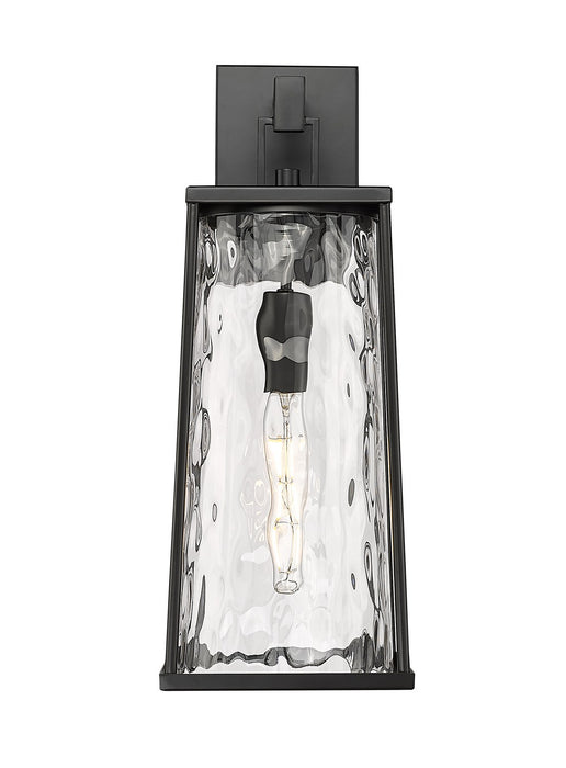 Millennium 10611-PBK One Light Outdoor Wall Sconce, Powder Coated Black